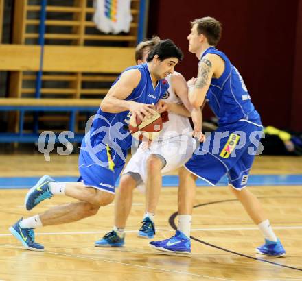 Basketball 2.Bundesliga 2014/15 Grunddurchgang 21.Runde. Woerthersee Piraten gegen BBU Salzburg. Milan Kezic (Salzburg). Klagenfurt, am 28.2.1015.
Foto: Kuess
---
pressefotos, pressefotografie, kuess, qs, qspictures, sport, bild, bilder, bilddatenbank