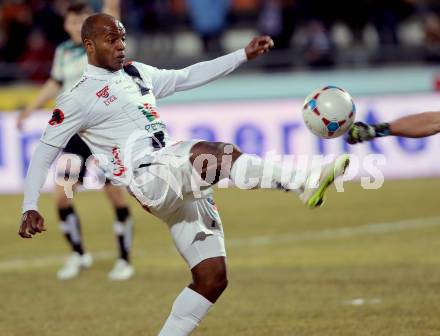 Fussball Bundesliga. RZ Pellets WAC gegen SV Josko Ried. De Oliveira Silvio Carlos (WAC). Wolfsberg, am 4.3.2015.
Foto: Kuess

---
pressefotos, pressefotografie, kuess, qs, qspictures, sport, bild, bilder, bilddatenbank