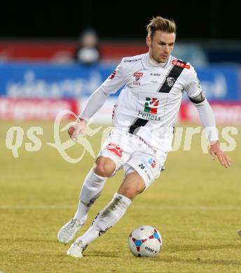 Fussball Bundesliga. RZ Pellets WAC gegen SV Josko Ried. Michael Sollbauer (WAC). Wolfsberg, am 4.3.2015.
Foto: Kuess

---
pressefotos, pressefotografie, kuess, qs, qspictures, sport, bild, bilder, bilddatenbank