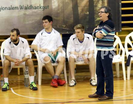 Basketball 2.Bundesliga 2014/15 Grunddurchgang 22.Runde. Radenthein Garnets gegen Mistelbach Mustangs. Trainer Miran Cilensek (Radenthein). Radenthein, am 7.3.1015.
Foto: Kuess
---
pressefotos, pressefotografie, kuess, qs, qspictures, sport, bild, bilder, bilddatenbank