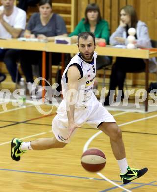 Basketball 2.Bundesliga 2014/15 Grunddurchgang 22.Runde. Radenthein Garnets gegen Mistelbach Mustangs. Patrick Biedermann (Radenthein). Radenthein, am 7.3.1015.
Foto: Kuess
---
pressefotos, pressefotografie, kuess, qs, qspictures, sport, bild, bilder, bilddatenbank