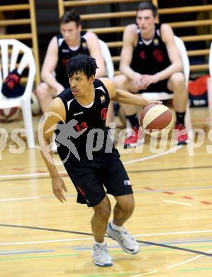 Basketball 2.Bundesliga 2014/15 Grunddurchgang 22.Runde. Radenthein Garnets gegen Mistelbach Mustangs. Daniel Gajdosik  (Mistelbach). Radenthein, am 7.3.1015.
Foto: Kuess
---
pressefotos, pressefotografie, kuess, qs, qspictures, sport, bild, bilder, bilddatenbank