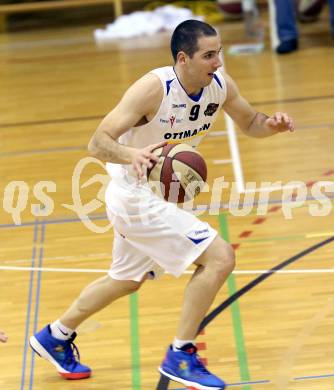 Basketball 2.Bundesliga 2014/15 Grunddurchgang 22.Runde. Radenthein Garnets gegen Mistelbach Mustangs. Uros Ninic (Radenthein). Radenthein, am 7.3.1015.
Foto: Kuess
---
pressefotos, pressefotografie, kuess, qs, qspictures, sport, bild, bilder, bilddatenbank