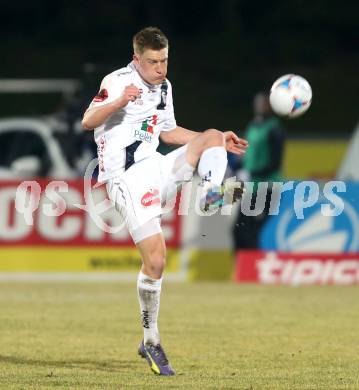 Fussball Bundesliga. RZ Pellets WAC gegen SC Wiener Neustadt. Daniel Drescher (WAC). Wolfsberg, am 14.3.2015.
Foto: Kuess

---
pressefotos, pressefotografie, kuess, qs, qspictures, sport, bild, bilder, bilddatenbank