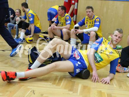 Volleyball. Middle European League. MEVZA. SK Posojilnica Aich/Dob gegen Hypo Tirol VT. Peter Wohlfahrtstaetter (Aich/Dob). Bleiburg, 15.3.2015
Foto: Kuess

---
pressefotos, pressefotografie, kuess, qs, qspictures, sport, bild, bilder, bilddatenbank