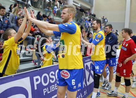 Volleyball. Middle European League. MEVZA. SK Posojilnica Aich/Dob gegen Hypo Tirol VT. Peter Wohlfahrtstaetter (Aich/Dob). Bleiburg, 15.3.2015
Foto: Kuess

---
pressefotos, pressefotografie, kuess, qs, qspictures, sport, bild, bilder, bilddatenbank