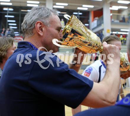 Volleyball. Middle European League. MEVZA. SK Posojilnica Aich/Dob gegen Hypo Tirol VT. Trainer Stefan Chrtiansky (Tirol). Bleiburg, 15.3.2015
Foto: Kuess

---
pressefotos, pressefotografie, kuess, qs, qspictures, sport, bild, bilder, bilddatenbank