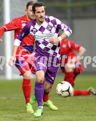 Fussball Regionalliga. SK Austria Klagenfurt gegen SAK. Manuel Wallner (Austria Klagenfurt). Klagenfurt, 20.3.2015
Foto: Kuess 
---
pressefotos, pressefotografie, kuess, qs, qspictures, sport, bild, bilder, bilddatenbank