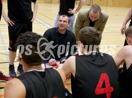 Basketball 2.Bundesliga 2014/15 Play off. Viertelfinale. Raiders Villach gegen Mistelbach Mustangs. Trainer Martin Weissenboeck  (Mistelbach). Villach, am 21.3.2015.
Foto: Kuess
---
pressefotos, pressefotografie, kuess, qs, qspictures, sport, bild, bilder, bilddatenbank