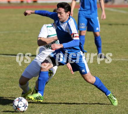 Fussball Kaerntner Liga. Voelkermarkt gegen Annabichler SV.  Almedin Hota (ASV). Voelkermarkt , am 28.3.2015.
Foto: Kuess
---
pressefotos, pressefotografie, kuess, qs, qspictures, sport, bild, bilder, bilddatenbank