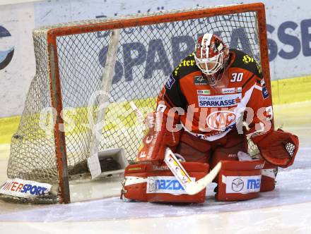 EBEL. Eishockey Bundesliga. KAC gegen EC Red Bull Salzburg. Rene Swette,  (KAC),  Tor Salzburg. Klagenfurt, am 29.3.2015.
Foto: Kuess 

---
pressefotos, pressefotografie, kuess, qs, qspictures, sport, bild, bilder, bilddatenbank