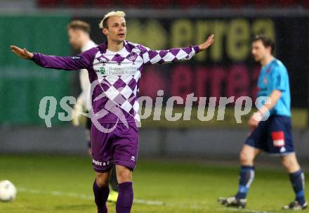 Fussball Regionalliga. SK Austria Klagenfurt gegen Gurten. Torjubel Rajko Rep (Klagenfurt). Klagenfurt,  4.4.2015.
Foto: Kuess
---
pressefotos, pressefotografie, kuess, qs, qspictures, sport, bild, bilder, bilddatenbank