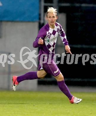 Fussball Regionalliga. SK Austria Klagenfurt gegen Gurten. Torjubel Rajko Rep (Klagenfurt). Klagenfurt,  4.4.2015.
Foto: Kuess
---
pressefotos, pressefotografie, kuess, qs, qspictures, sport, bild, bilder, bilddatenbank