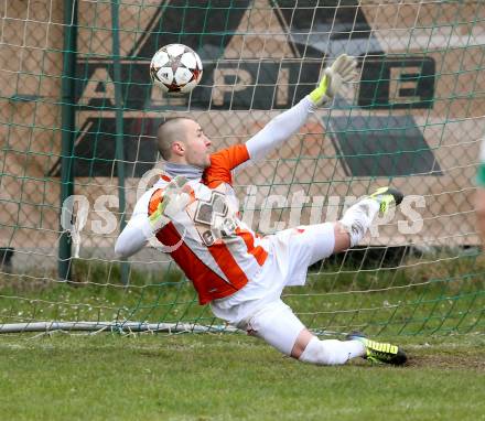 Fussball 1. KLasse Obere Play off. Donau gegen ASK Klagenfurt.  Vladimir Kajkut   (ASK). Klagenfurt, am 4.4.2015.
Foto: Kuess
---
pressefotos, pressefotografie, kuess, qs, qspictures, sport, bild, bilder, bilddatenbank