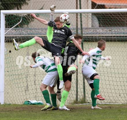 Fussball 1. KLasse Obere Play off. Donau gegen ASK Klagenfurt. Raphael Thun Hohenstein, Christian Ernst Schritliser (Donau), Alexander Trampitsch, Boris Tomic (ASK). Klagenfurt, am 4.4.2015.
Foto: Kuess
---
pressefotos, pressefotografie, kuess, qs, qspictures, sport, bild, bilder, bilddatenbank