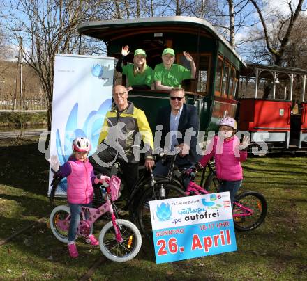 Woerthersee autofrei. Johann Mutzl (OEAMTC), Wolfgang Gratzer (Generali). Klagenfurt, 3.4.2015.
Foto: Kuess
---
pressefotos, pressefotografie, kuess, qs, qspictures, sport, bild, bilder, bilddatenbank