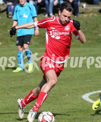 Fussball Unterliga Ost. Ludmannsdorf gegen SG Magdalensberg/Eberndorfer AC. Jure Skafar (Ludmannsdorf). Ludmannsdorf, am 5.4.2015.
Foto: Kuess
---
pressefotos, pressefotografie, kuess, qs, qspictures, sport, bild, bilder, bilddatenbank