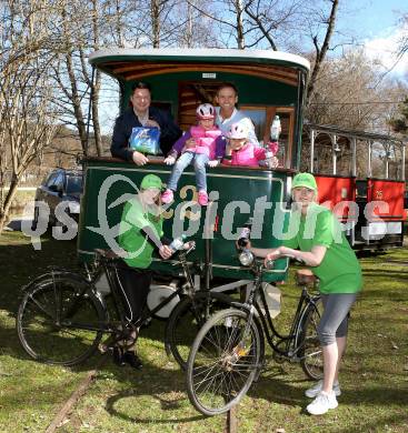 Woerthersee autofrei. Klaus Steinlechner (Hirter Bier), Hannes Seiner (Voeslauer). Klagenfurt, 3.4.2015.
Foto: Kuess
---
pressefotos, pressefotografie, kuess, qs, qspictures, sport, bild, bilder, bilddatenbank