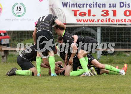 Fussball 1. KLasse Obere Play off. Donau gegen ASK Klagenfurt. Torjubel ASK. Klagenfurt, am 4.4.2015.
Foto: Kuess
---
pressefotos, pressefotografie, kuess, qs, qspictures, sport, bild, bilder, bilddatenbank