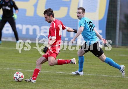 Fussball Unterliga Ost. Ludmannsdorf gegen SG Magdalensberg/Eberndorfer AC. Jure Skafar, Florian (Ludmannsdorf). Ludmannsdorf, am 5.4.2015.
Foto: Kuess
---
pressefotos, pressefotografie, kuess, qs, qspictures, sport, bild, bilder, bilddatenbank