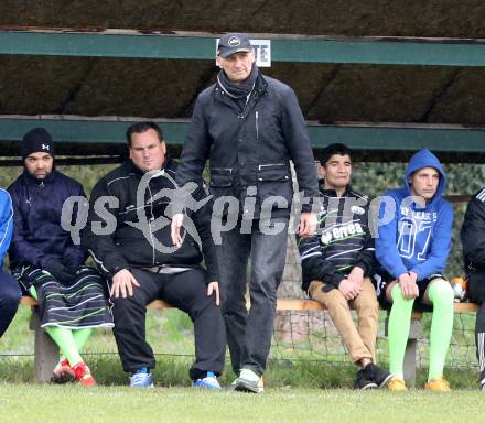 Fussball 1. KLasse Obere Play off. Donau gegen ASK Klagenfurt.  Trainer Manfred Mertel   (ASK). Klagenfurt, am 4.4.2015.
Foto: Kuess
---
pressefotos, pressefotografie, kuess, qs, qspictures, sport, bild, bilder, bilddatenbank