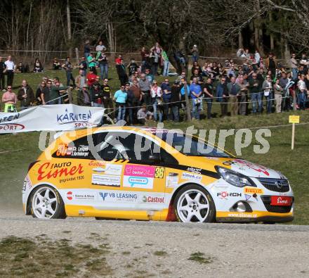 Motorsport. Lavanttal Rallye. Christoph Leitgeb, Sabrina Hartenberger (AUT). Wolfsberg, am 10.4.2015.
Foto: Kuess
---
pressefotos, pressefotografie, kuess, qs, qspictures, sport, bild, bilder, bilddatenbank