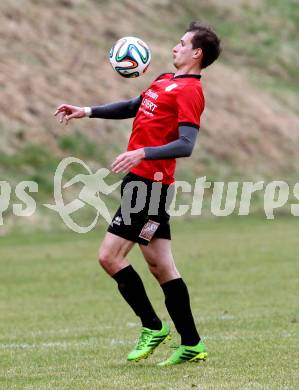 Fussball. Kaerntner Liga. Maria Saal gegen FC Alpe Adria. Rok Smid (Maria Saal). Maria Saal, 4.4.2015.
Foto: Kuess
---
pressefotos, pressefotografie, kuess, qs, qspictures, sport, bild, bilder, bilddatenbank
