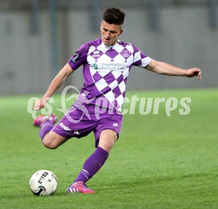 Fussball Regionalliga. SK Austria Klagenfurt gegen SPG FC Pasching/LASK Juniors. Ervin Kevab (Klagenfurt). Klagenfurt, am 17.4.2015.
Foto: Kuess
---
pressefotos, pressefotografie, kuess, qs, qspictures, sport, bild, bilder, bilddatenbank