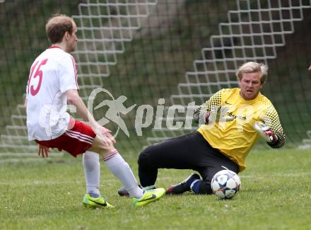 Fussball 1. KLasse A Untere Play Off. Nikolsdorf/Oberdrauburg gegen Obermillstatt. Kevin Linder, David Greil, (Nikolsdorf). Nikolsdorf,am 11.4.2015.
Foto: Kuess
---
pressefotos, pressefotografie, kuess, qs, qspictures, sport, bild, bilder, bilddatenbank