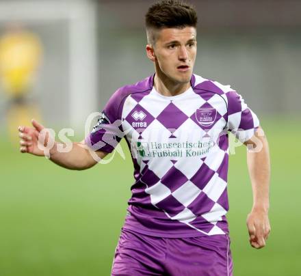 Fussball Regionalliga. SK Austria Klagenfurt gegen SPG FC Pasching/LASK Juniors. Ervin Kevab (Klagenfurt). Klagenfurt, am 17.4.2015.
Foto: Kuess
---
pressefotos, pressefotografie, kuess, qs, qspictures, sport, bild, bilder, bilddatenbank