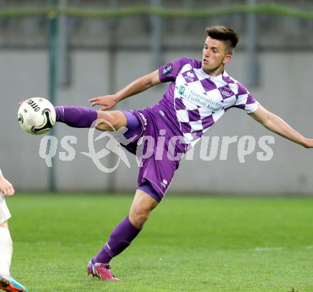 Fussball Regionalliga. SK Austria Klagenfurt gegen SPG FC Pasching/LASK Juniors. Ervin Kevab (Klagenfurt). Klagenfurt, am 17.4.2015.
Foto: Kuess
---
pressefotos, pressefotografie, kuess, qs, qspictures, sport, bild, bilder, bilddatenbank