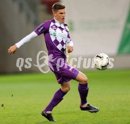 Fussball Regionalliga. SK Austria Klagenfurt gegen SPG FC Pasching/LASK Juniors. Dominik Kirschner (Klagenfurt). Klagenfurt, am 17.4.2015.
Foto: Kuess
---
pressefotos, pressefotografie, kuess, qs, qspictures, sport, bild, bilder, bilddatenbank