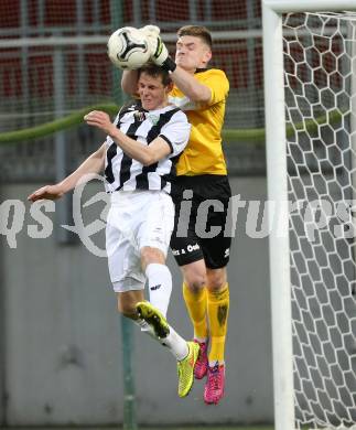 Fussball Regionalliga. SK Austria Klagenfurt gegen SPG FC Pasching/LASK Juniors. Filip Dmitrovic (Klagenfurt). Klagenfurt, am 17.4.2015.
Foto: Kuess
---
pressefotos, pressefotografie, kuess, qs, qspictures, sport, bild, bilder, bilddatenbank