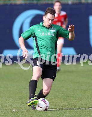 Fussball Unterliga Ost. KAC 1909 gegen Ulrichsberg. Borut Metelko (Ulrichsberg). Klagenfurt, am 18.4.2015. 
Foto: Kuess
---
pressefotos, pressefotografie, kuess, qs, qspictures, sport, bild, bilder, bilddatenbank