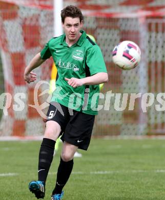 Fussball Unterliga Ost. KAC 1909 gegen Ulrichsberg. Michael Harder (Ulrichsberg). Klagenfurt, am 18.4.2015. 
Foto: Kuess
---
pressefotos, pressefotografie, kuess, qs, qspictures, sport, bild, bilder, bilddatenbank