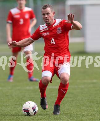 Fussball Unterliga Ost. KAC 1909 gegen Ulrichsberg. Laslo Rozgonji (KAC). Klagenfurt, am 18.4.2015. 
Foto: Kuess
---
pressefotos, pressefotografie, kuess, qs, qspictures, sport, bild, bilder, bilddatenbank