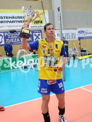 Volleyball. AVL. Austrian Volley League. Finale. SK Posojilnica Aich/Dob gegen Hypo Tirol VT. Nejc Pusnik (Aich(/Dob). Bleiburg, 18. 4. 2015.
Foto: Kuess
---
pressefotos, pressefotografie, kuess, qs, qspictures, sport, bild, bilder, bilddatenbank