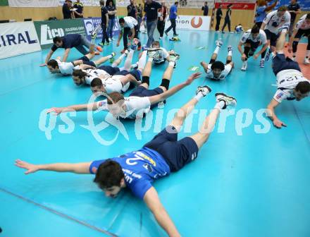 Volleyball. AVL. Austrian Volley League. Finale. SK Posojilnica Aich/Dob gegen Hypo Tirol VT. Jubel (Tirol). Bleiburg, 18. 4. 2015.
Foto: Kuess
---
pressefotos, pressefotografie, kuess, qs, qspictures, sport, bild, bilder, bilddatenbank