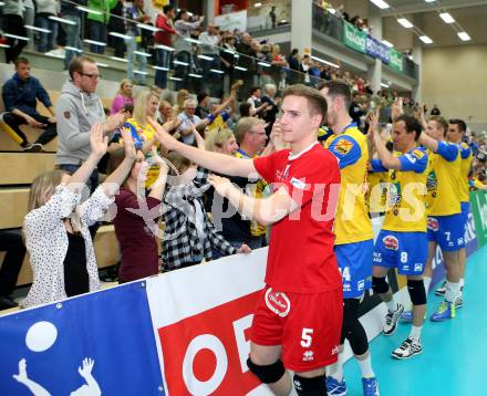 Volleyball. AVL. Austrian Volley League. Finale. SK Posojilnica Aich/Dob gegen Hypo Tirol VT. Jani Kovacic (Aich/Dob). Bleiburg, 18. 4. 2015.
Foto: Kuess
---
pressefotos, pressefotografie, kuess, qs, qspictures, sport, bild, bilder, bilddatenbank