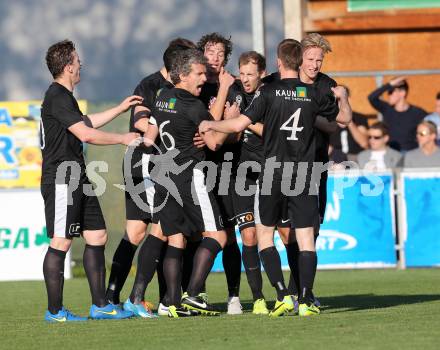 Fussball Regionalliga. SAK gegen St. Florian.  Torjubel  (St. Florian). Klagenfurt, am 24.5.2015.
Foto: Kuess
---
pressefotos, pressefotografie, kuess, qs, qspictures, sport, bild, bilder, bilddatenbank