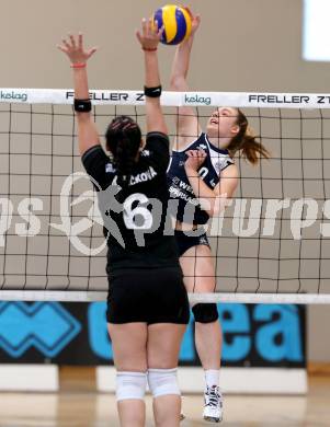 WVL. Women Volley League. ATSC Wildcats gegen SVS Post Schwechat.  Epure Alexandra (Wildcats). KLagenfurt, am 25.4.2015.
Foto: Kuess
---
pressefotos, pressefotografie, kuess, qs, qspictures, sport, bild, bilder, bilddatenbank