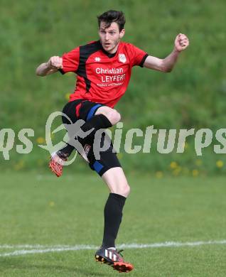 Fussball Kaerntner Liga. Maria Saal gegen Feldkirchen.  Sebastian Kaiser (Maria Saal). Maria Saal, am 2.5.2015.
Foto: Kuess
---
pressefotos, pressefotografie, kuess, qs, qspictures, sport, bild, bilder, bilddatenbank