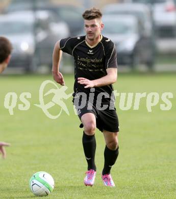 Fussball Kaerntner Liga. VSV gegen Koettmannsdorf. Daniel Globotschnig   (Koettmannsdorf). Villach, am 2.5.2015.
Foto: Kuess
---
pressefotos, pressefotografie, kuess, qs, qspictures, sport, bild, bilder, bilddatenbank