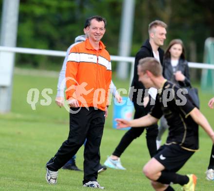 Fussball Kaerntner Liga. VSV gegen Koettmannsdorf. Trainer Rudolf Perz  (Koettmannsdorf). Villach, am 2.5.2015.
Foto: Kuess
---
pressefotos, pressefotografie, kuess, qs, qspictures, sport, bild, bilder, bilddatenbank