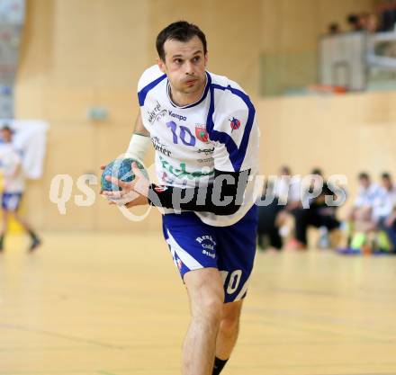 Handball Bundesliga. Aufstiegs Play Off. Halbfinale. SC Ferlach gegen UHC Erste Bank Hollabrunn. Miro Barisic (SCF). Ferlach, am 11.5.2015.
Foto: Kuess
---
pressefotos, pressefotografie, kuess, qs, qspictures, sport, bild, bilder, bilddatenbank