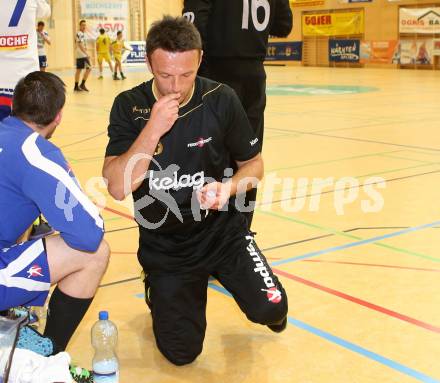 Handball Bundesliga. Aufstiegs Play Off. Halbfinale. SC Ferlach gegen UHC Erste Bank Hollabrunn. Trainer Dino Poje (SCF). Ferlach, am 11.5.2015.
Foto: Kuess
---
pressefotos, pressefotografie, kuess, qs, qspictures, sport, bild, bilder, bilddatenbank