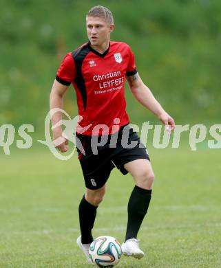 Fussball Kaerntner Liga. Maria Saal gegen Spittal/Drau. Kevin Puschl Schliefnig (Maria Saal). Maria Saal, am 13.5.2015.
Foto: Kuess
---
pressefotos, pressefotografie, kuess, qs, qspictures, sport, bild, bilder, bilddatenbank