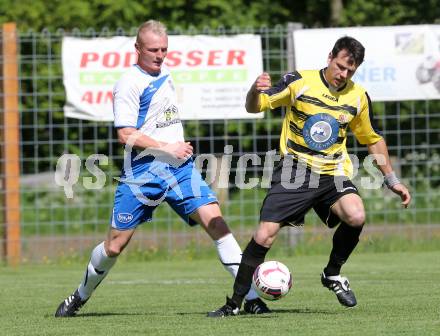 Fussball 1. Klasse Unteres Play Off. Oberes Moelltal gegen Stall. Michael Thaler (Oberes Moelltal), Leonhard Ploessnig (Stall). Rangersdorf, am 16.5.2015.
Foto: Kuess
---
pressefotos, pressefotografie, kuess, qs, qspictures, sport, bild, bilder, bilddatenbank