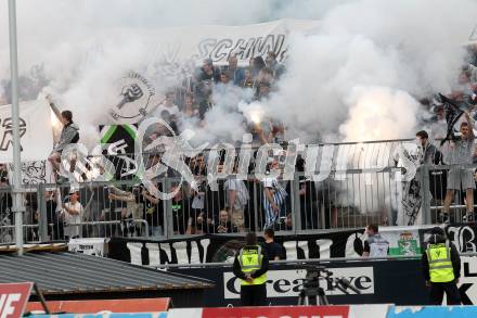 Fussball Bundesliga. RZ Pellets WAC gegen SK Puntigamer Sturm Graz.  Fans. Wolfsberg, am 16.5.2015.
Foto: Kuess

---
pressefotos, pressefotografie, kuess, qs, qspictures, sport, bild, bilder, bilddatenbank