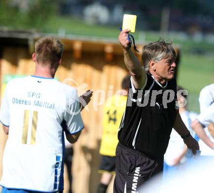 Fussball 1. Klasse Unteres Play Off. Oberes Moelltal gegen Stall. Schiedsrichter Gottfried Neuwirth. Rangersdorf, am 16.5.2015.
Foto: Kuess
---
pressefotos, pressefotografie, kuess, qs, qspictures, sport, bild, bilder, bilddatenbank